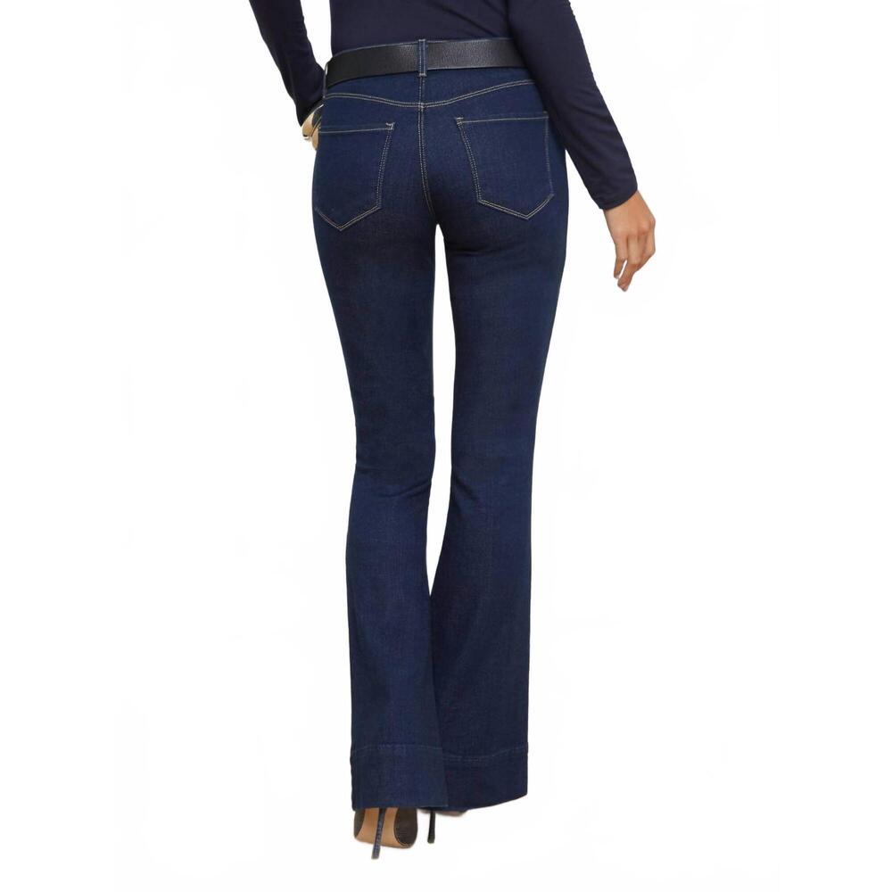 NEW L'AGENCE lenora flare jeans in koval - Picture 3 of 4
